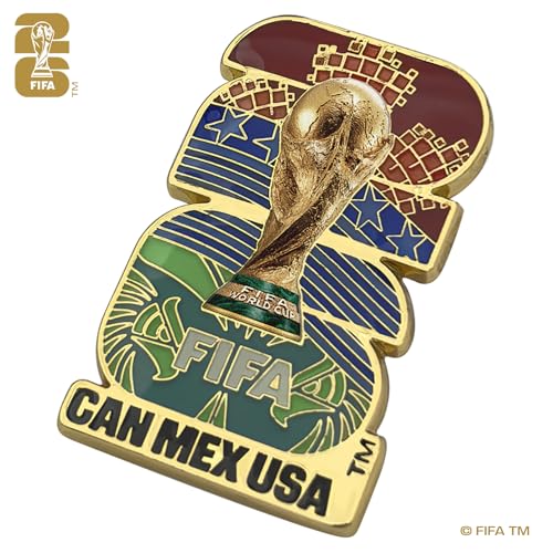 2026 FIFA World Cup Edition Collector's Pin - Premium Zinc Alloy