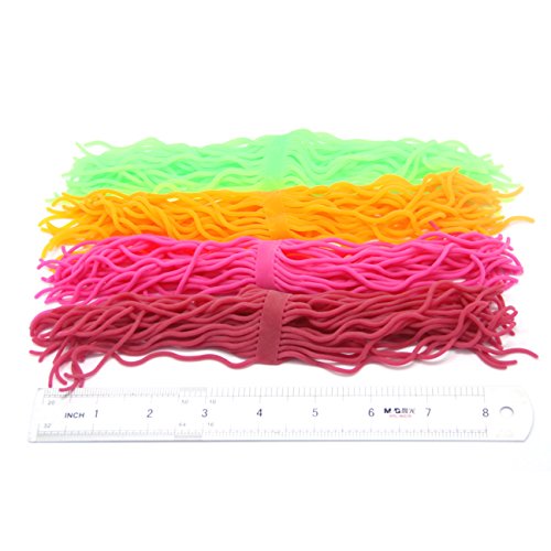 Squirmy Wormy Fly Tying Material - Soft Worm Lure - Black