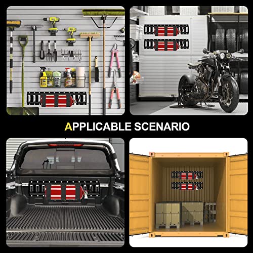 E-Track Fire Extinguisher Mount Holder for Cargo Trailer and Truck| Fire Extinguisher Mounts& Brackets up to 15 lbs|e Track Tool for Safety(Pack of 2