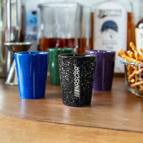 2oz Ceramic Shot Glass - Laser Engraved Ross Chastain Alt