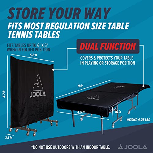 All-Weather Outdoor Ping Pong Table Cover - Fits 9x5 Tables