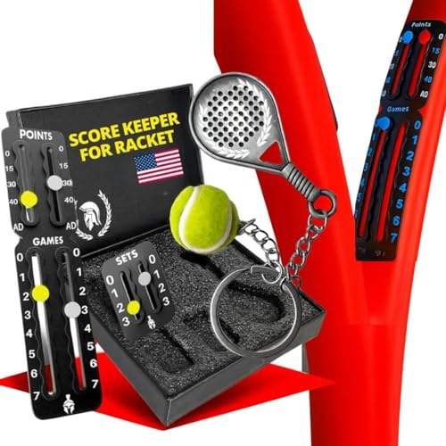Tennis and Padel Score Keeper - Ultra-Light Adhesive Tracker