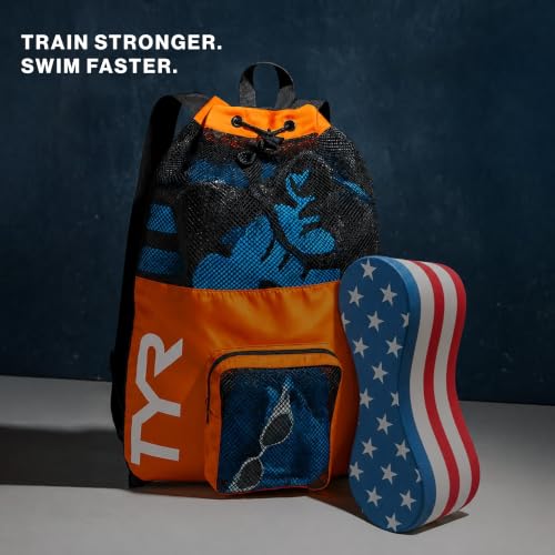 Pull Float - Swim Training Aid for Upper Body Strength - Blue/Black