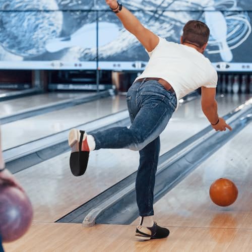 Bowling Shoe Covers - Stretchable Black Slide Accessories