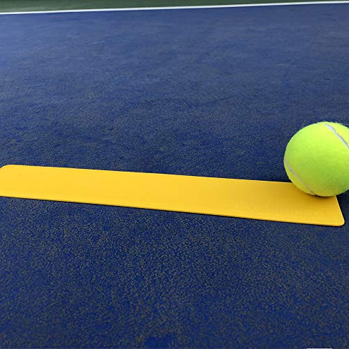 Court Line Marker Kit - 10pcs 14.6" Yellow Flat Markers