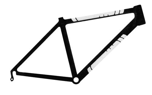 Lizard Skins Unisex Large Frame Bike Protectors, Carbon, L UK