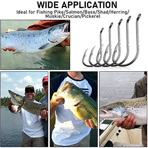 Octopus Baitholder Fishing Hooks - Size 2# - 50pcs