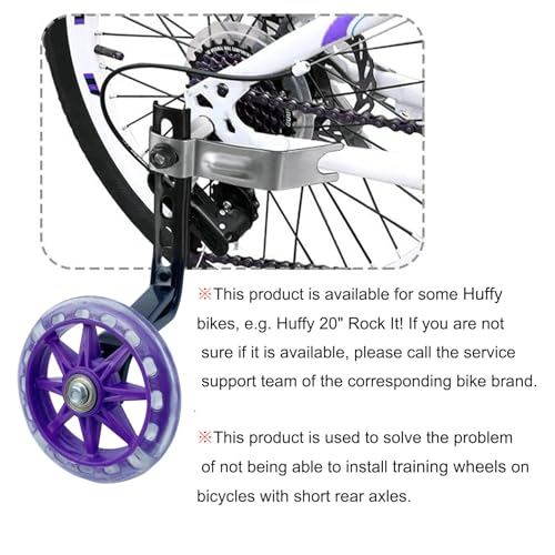 Axle Extenders for Training Wheels - Stabilizer Bolts for 12-20" Bicycles