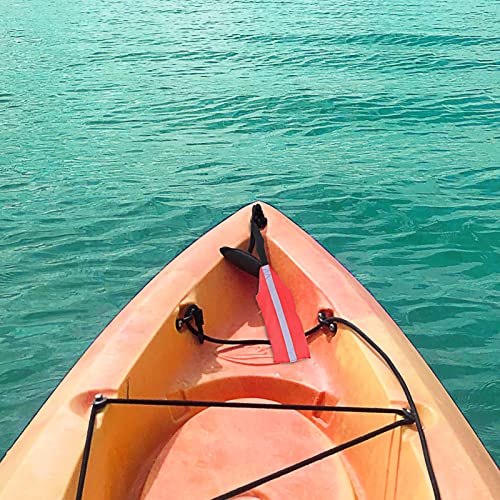 Kayak Safety Flag - Red Reflective Warning Flag - 2 Pcs