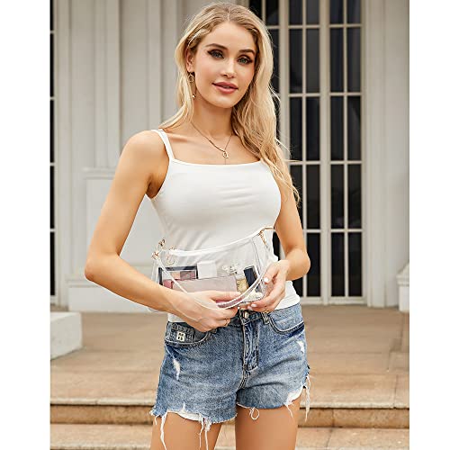 Clear Stadium Approved Purse - Small Crossbody Bag for Women