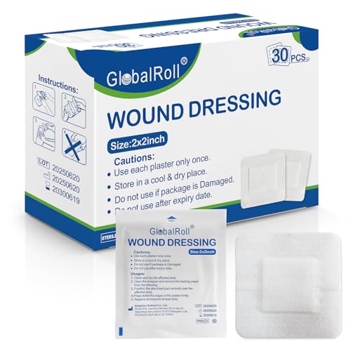 2"x2" Island Dressing Gauze Pads - 30 Individually Packed