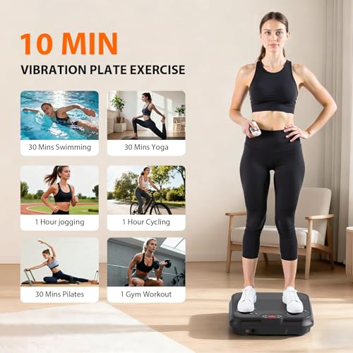 Vibration Plate Exercise Machine for Fat Burning & Recovery