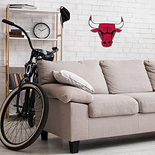Chicago Bulls Pennant - Die-Cut Soft Felt Wall Decor - 18"
