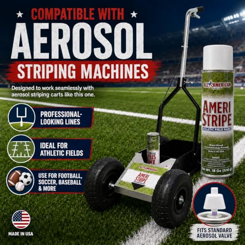 White Grass Field Marking Spray Paint - 2 Case Pack (24 Cans)