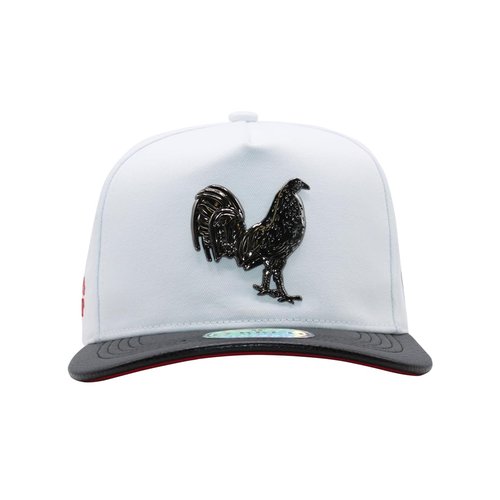 Ferreti - Hats - Gorra - Original - Sombrero - Snapback - Adjustable Fit - Premium Embroidered Patch - El Gallo Design - Black Gray