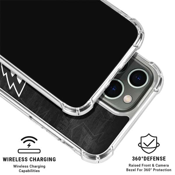 Philadelphia Eagles Clear Phone Case for iPhone 15 Pro - NFL Design