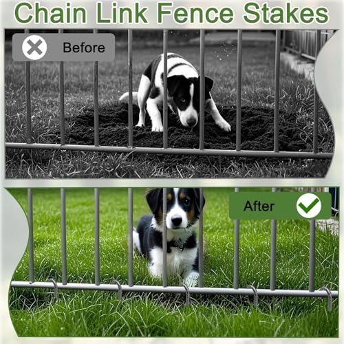 Black 16 Inch Rebar Stakes - Heavy Duty Ground Anchors 30 Pcs for Trampolines & Fences