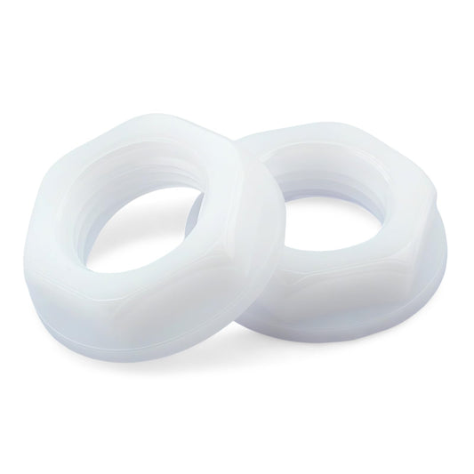 Anvpkun (2-Pack) 9AU038 Trip Lever Wrench Mounting Nut Suitable for Toto Toilet Parts Flush Handle Trip Lever Fixed Thu004 061 9AU038 739268215023 Replacement