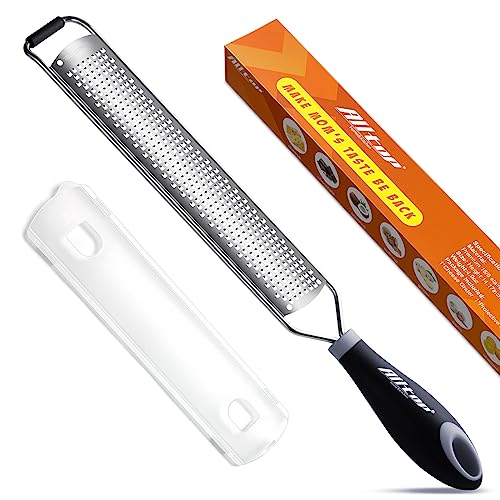 Stainless Steel Lemon Zester Grater - Handheld Food Tool