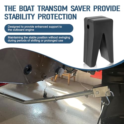 Rubber Transom Saver V-Block with Hole 181440 for Tracker Marine
