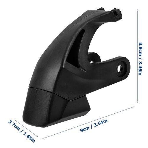 SUPVOX 2-Pack Replacement Heel Brake Assembly for Inline Skates - Complete Brake Pad + Bracket + Screws Kit for Skate Maintenance
