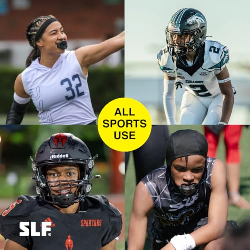 Youth Football Mouth Guard with Strap - No Boil, Comfortable Fit