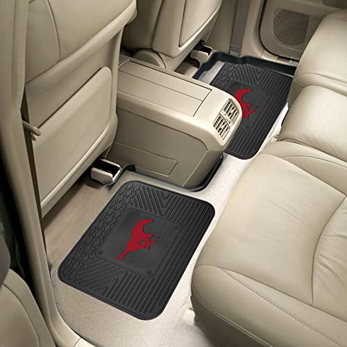 Southern Methodist University Mustangs Red All-Weather Car Mats - Set of 4