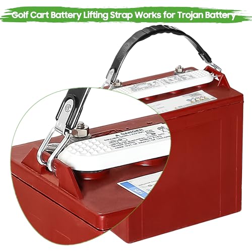10L0L Golf Cart Battery Lifting Strap Works for Trojan Deep Cell