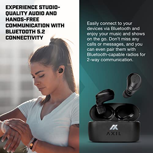 Wireless Bluetooth Earbuds for Hearing Protection & Enhancement