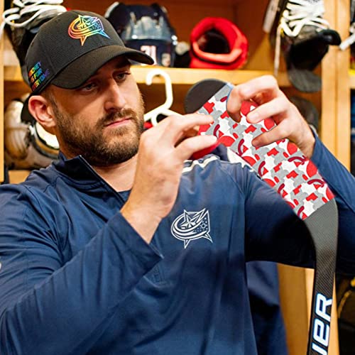 Premium Grip Tape for Hockey Sticks - Anti-Slip Waterproof - Red