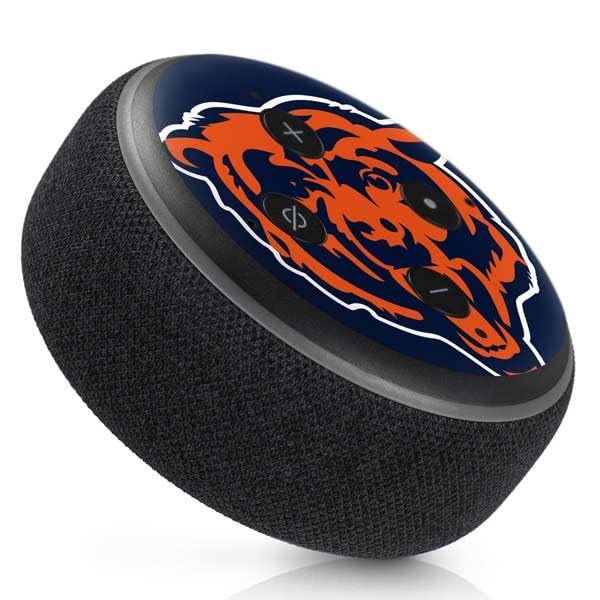 NFL Chicago Bears Decal Skin for Amazon Echo Dot 3 - Large Logo