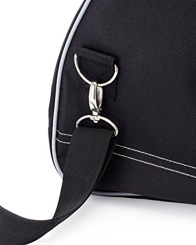 Ice & Inline Skate Bag - Large, Black with White Trim