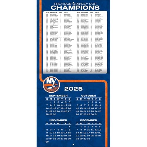 New York Islanders 2026 Wall Calendar - 12x12 Full-Color Photos