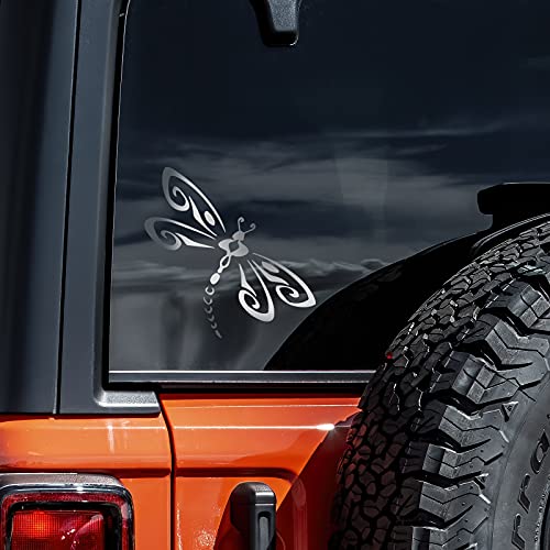 Dragonfly Vinyl Sticker Decal - 5.5" x 5.5" for Cars & Walls