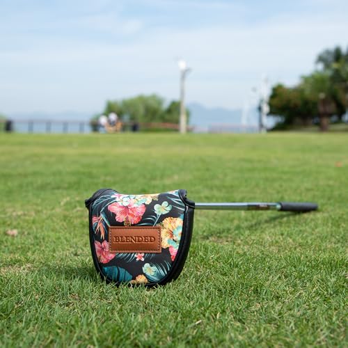 BAIRBRE Golf Club Headcovers for All Brands - Leather Fairway, Hybrid & Mallet Putter Cover, Waterproof, Durable