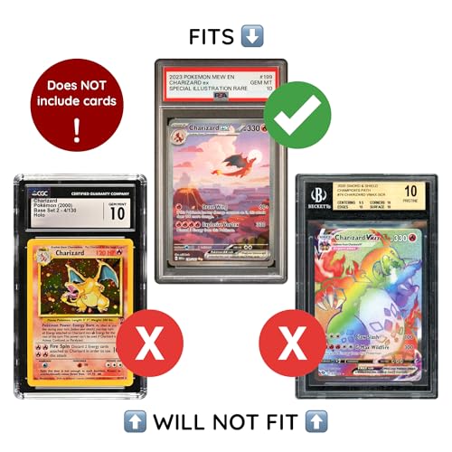 Bumper Guard for PSA Graded Cards - Yellow Edge Protector