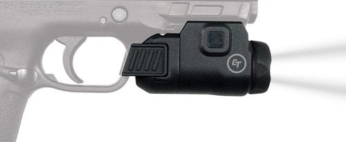 Crimson Trace CMR-209 Rail Master Universal 200 Lumen Weapon Light with Ambidextrous Controls and Pic Rail Mount for Tactical Carry, CCW and Competition , Black