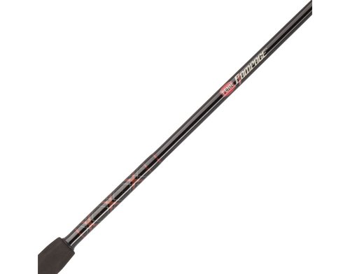PENN Rampage 6’6” Nearshore/Offshore Boat Conventional Rod; 1-Piece Fishing Rod, 20-50lb Line Rating, Medium Heavy Rod Power, Moderate Fast Action, Tubular Glass Blank for Extra Strength,Black