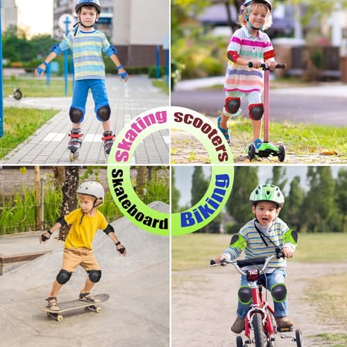 Kids 6-in-1 Protective Gear Set - Knee, Elbow & Wrist Pads