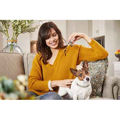 Readerest Magnetic Eyeglass Holders for Women (2 Pack), Secure Clips for Readers, Sunglasses & Work Cards, Eyewear Accessories, Holders for Nurse Badges, USA Made (Black & White with Crystals)