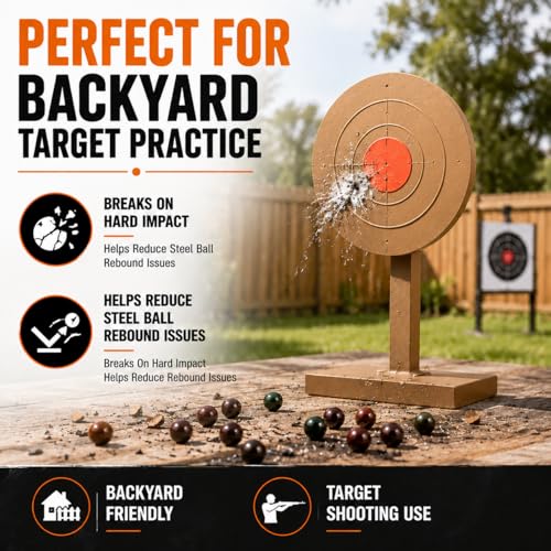 Natural Clay Slingshot Ammo - 14.4oz Biodegradable Shooting Balls