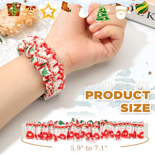 20mm Scrunchie Watch Band for Kids - Quick Release Strap - Skull + Pumpkin