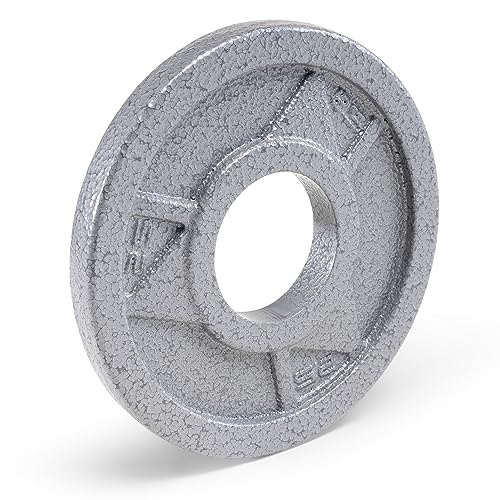 Olympic Cast Iron Grip Plates - 2.5lb for Home Gym Training