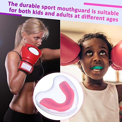 Boao 17P Kids Mouth Guards with Case – Football Soccer, Soft Silicone