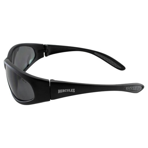 Global Vision Three (3) Pairs Hercules Safety Sunglasses with Clear, Smoke, and Yellow Lens