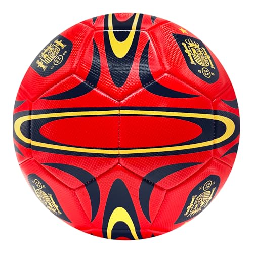 Official Size 5 Spanish National Team Soccer Ball - Red