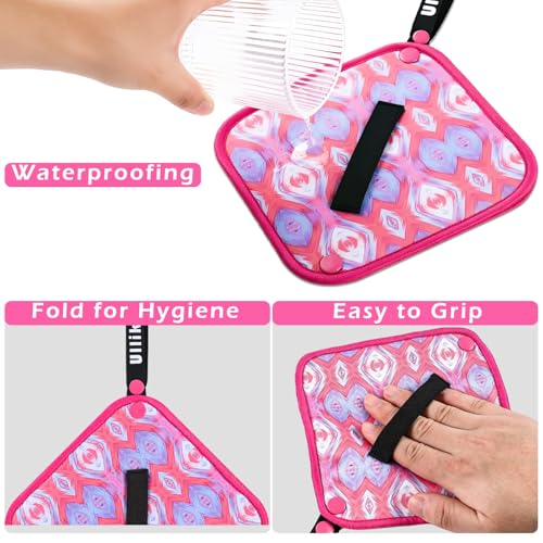 Soft Absorbent Pee Cloth for Women - Reusable & Eco-Friendly - Pink