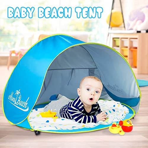 Baby Beach Tent Pop Up Portable Shade Pool with UV Protection