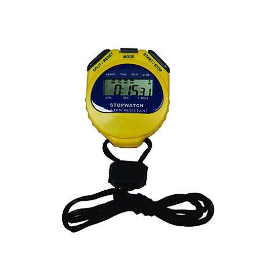 United Scientific Supplies Stopwatch, Water-Resistant, Yellow
