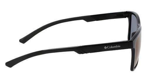 Columbia Men's Sunglasses C569SP TRIPLE CANYON - Matte Black/Blue Mirror with Blue Mirror Lens